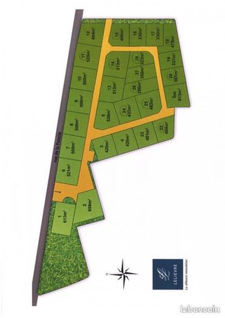 Terrain 475 m² Cerans Foulletourte