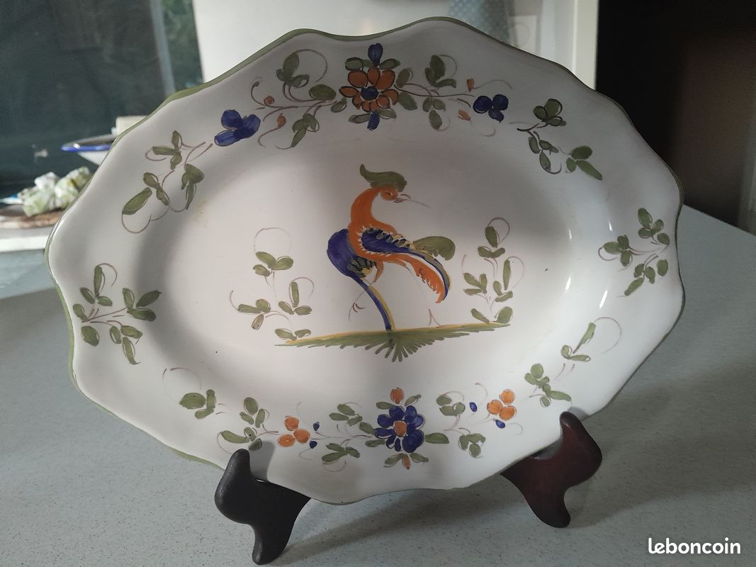 Plat decoratif de collection (image 1)