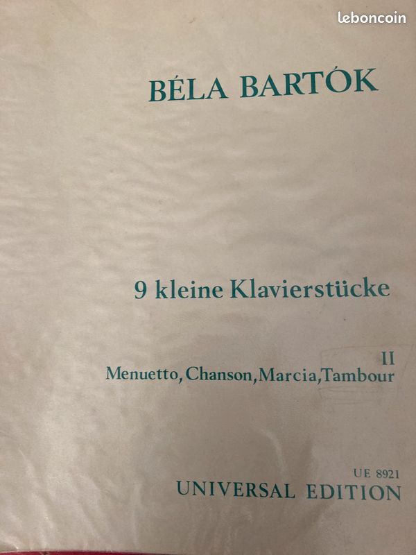Lot de BARTOK (image 11)