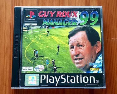 Jeu Guy Roux Manager 99 pour Playstation 1 PS1 PAL FR Complet - Floto Games