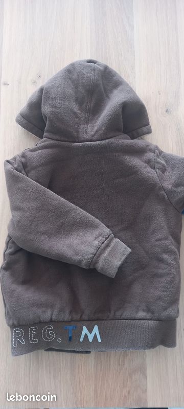2 sweats molletonnés Gap / Ikks - 4 ans (image 3)