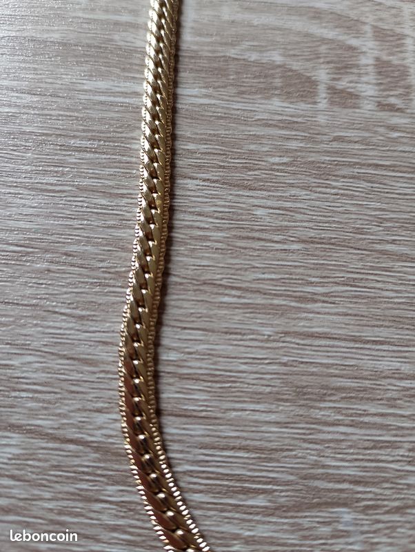 Collier fantaisie dore (image 2)