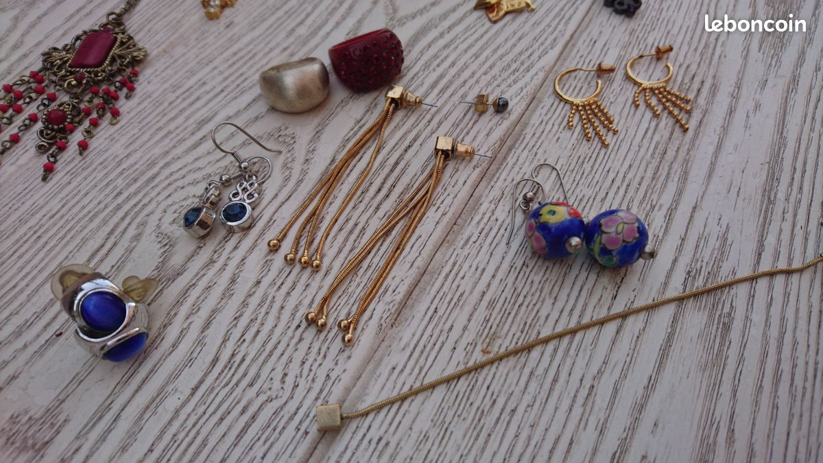 Lot 37 bijoux fantaisie (gecko) (image 10)