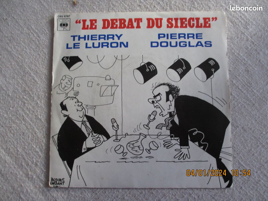 45T - Thierry Le Luron "le débat du siècle" (image 1)