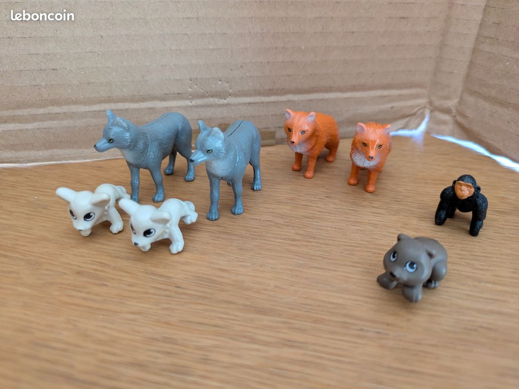 8 petits animaux de la foret (image 1)