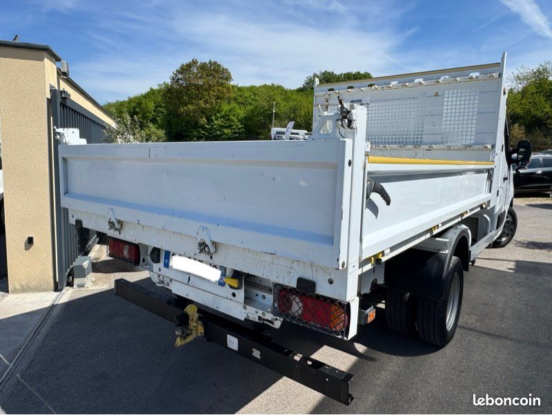 29.158 ht renault master benne + coffre rj3500 2.3 dci 165ch 27.000 kms clim attelage (image 2)