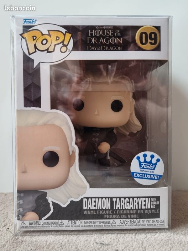 Daemon Targaryen with dragon egg "Exclusive" (image 1)