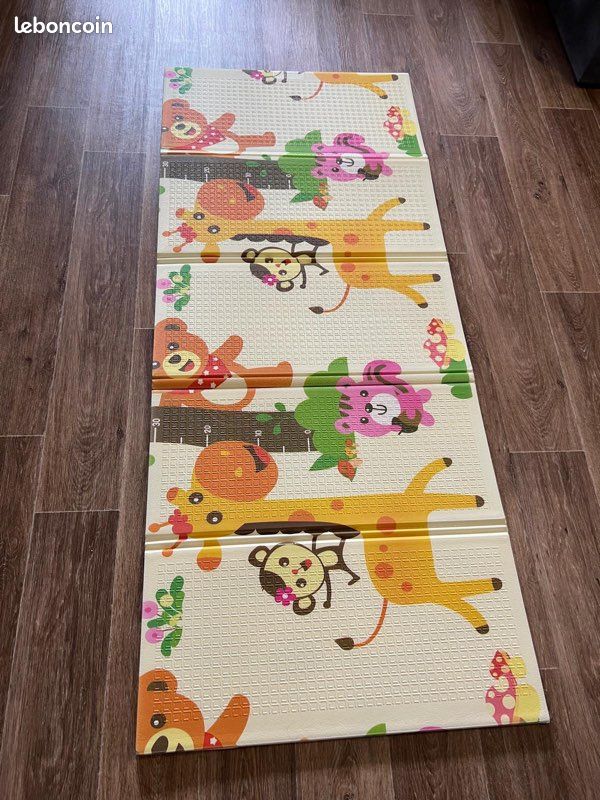 Tapis de jeu pliable réversible bébé neuf (image 6)