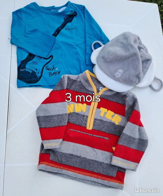 Lot 1 et 3 mois garçon (image 15)