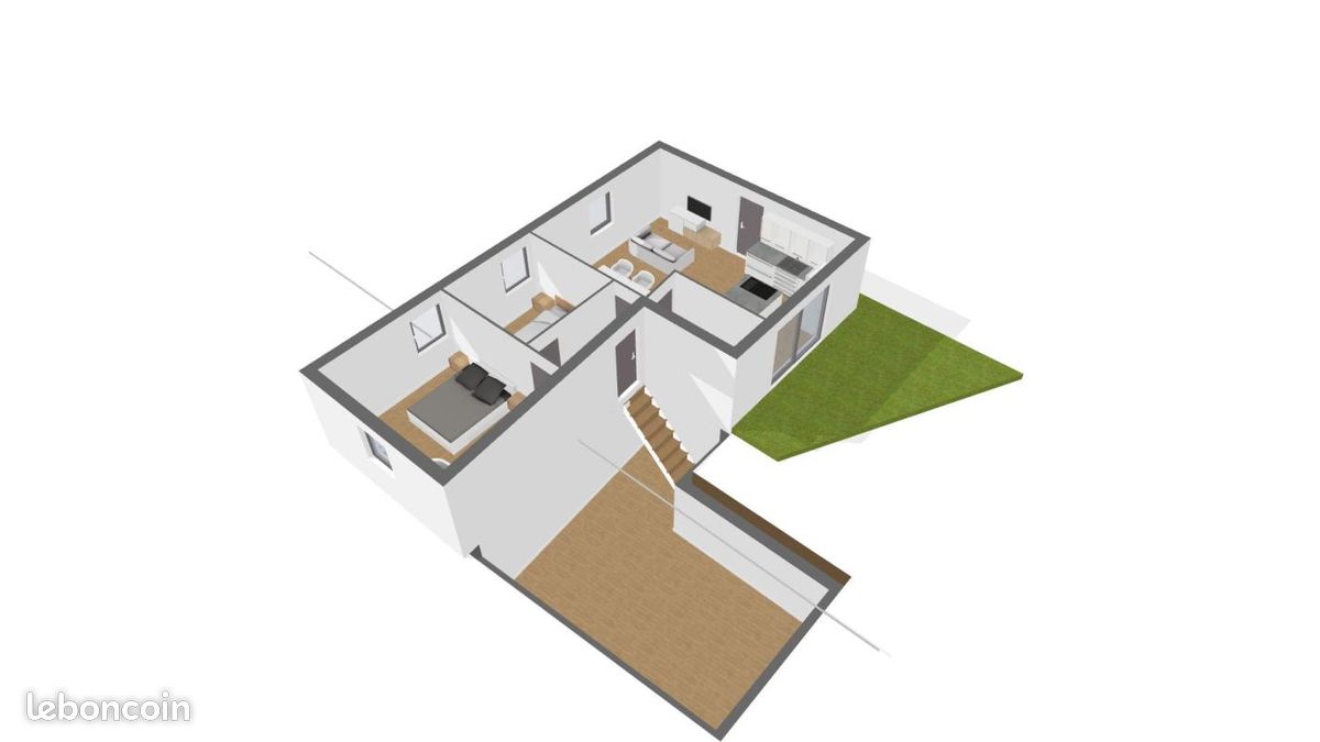 Maison 3 pièces 64 m² (image 17)