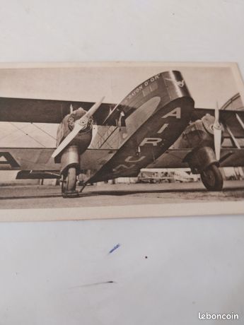 Carte Postale Ancienne Aérodrome Du Bourget - Potez 32 - Aviation 1919-1938