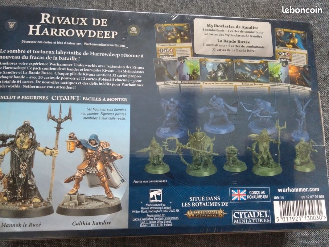 Jeu De Figurines Games Workshop Games Workshop Warhammer Underworlds: Nethermaze – Rivals Of Harrowdeep (français