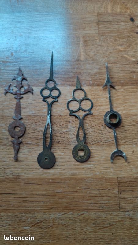 Lot De 2 Aiguilles De Pendule – Modèle Universel, Pièce Détachée Horlogerie