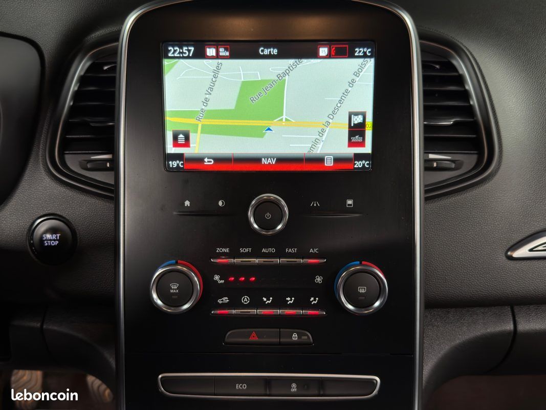 RENAULT GRAND SCENIC IV 1.3 TCE 140 Cv 7 PLACES - APPLE&ANDROID - GARANTIE 12 MOIS 2018 (image 23)