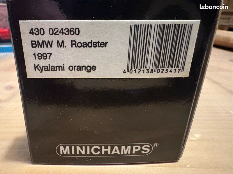 MiniChamps - 1:43 - BMW Z4 (E85) Roadster 3.0i rareté - Catawiki