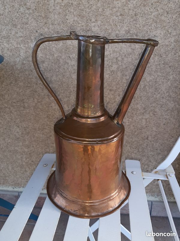 Art nouveau / Art Déco - LADE 4000 - Art Nouveau VAAS messing - VASE Art nouveau / Art Déco - LADE 4000 - Art Nouveau VAAS messing - VASE