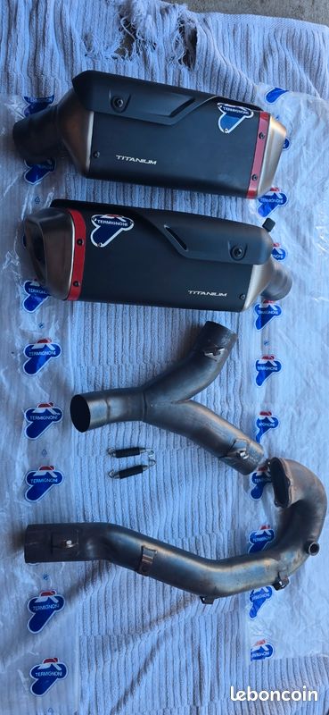Echappement racing Termignoni Ducati hypermotard 698 (image 1)