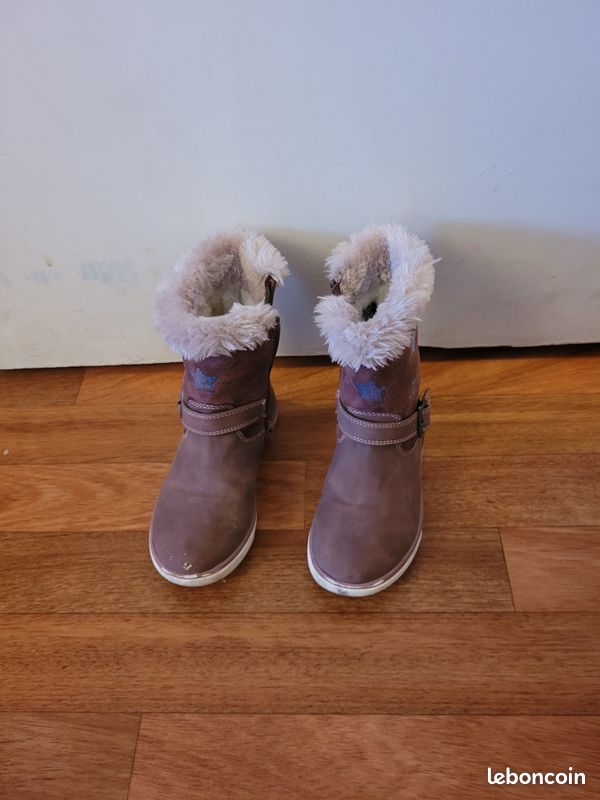 Bottes fille en cuir (image 2)
