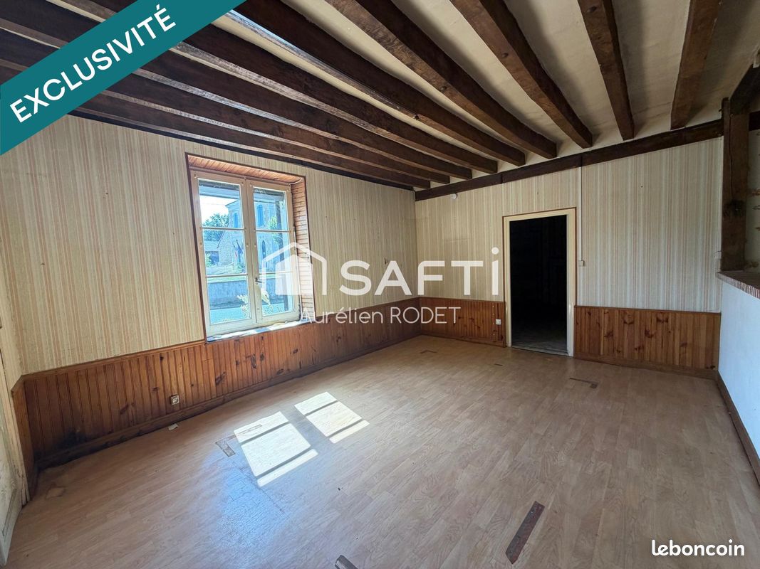 Maison 3 pièces 84 m² · à Moulins-sur-Céphons · 84 m² · 37 000 €