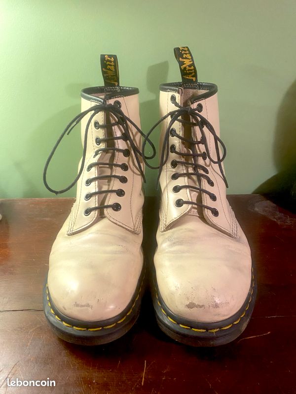 Dr. Martens 1460 crème – Pointure 44 – 8 trous (image 10)