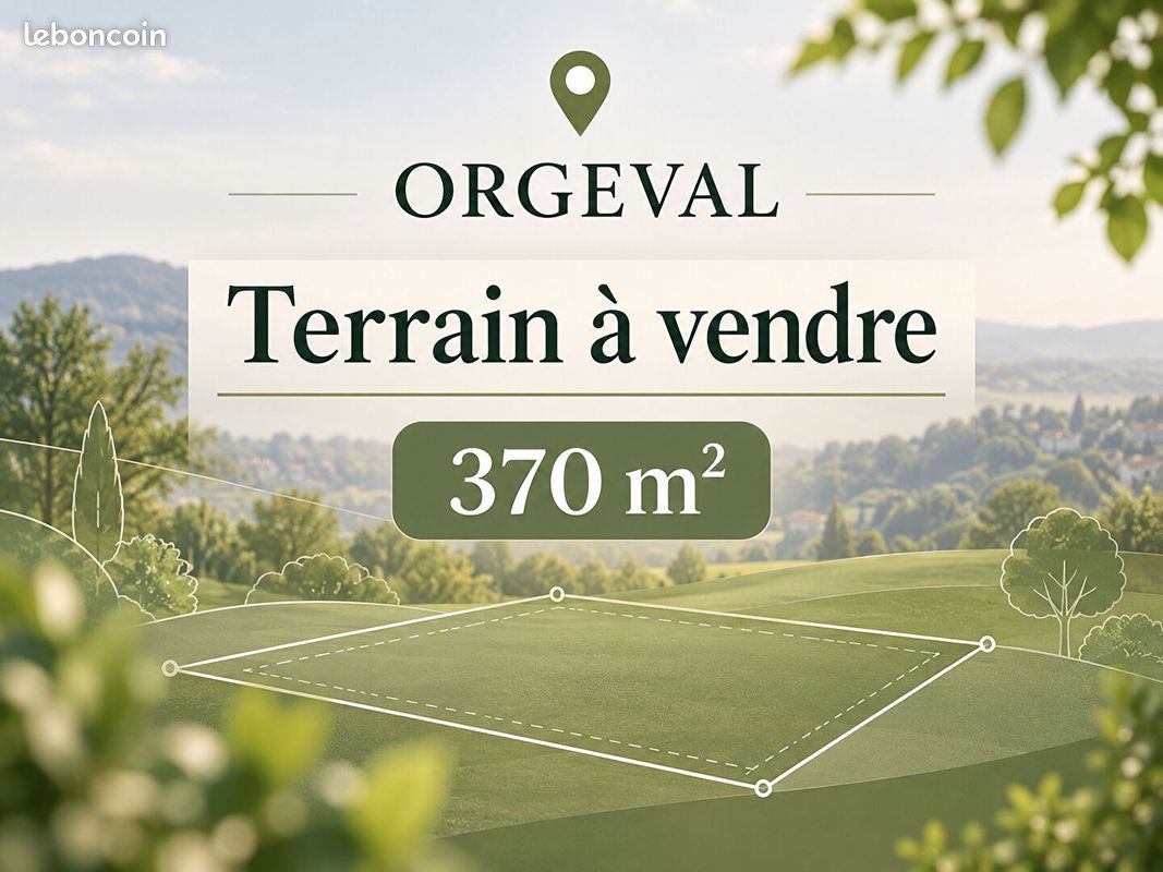 Terrain 370 m² · à Orgeval · 370 m² · 260 000 €