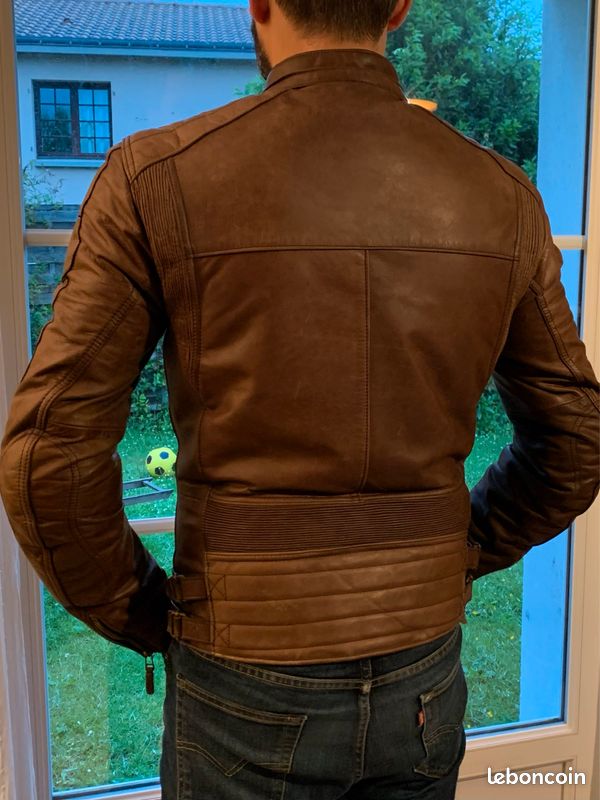 Blouson Cuir Moto Homme Furygan Furygan Fury Sherman Motorbike
