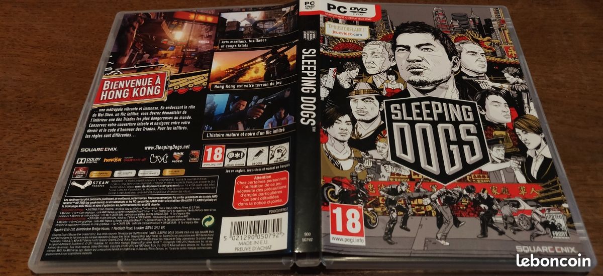 Sleeping Dogs / jeux PC - Dvd-rom (JML27) (image 3)