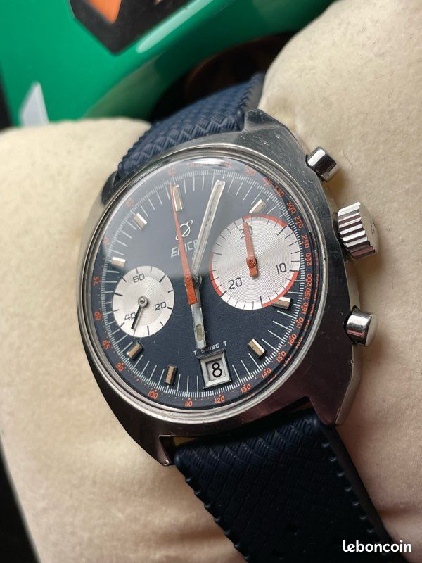 Montre Enicar Big Eye Montres Bijoux