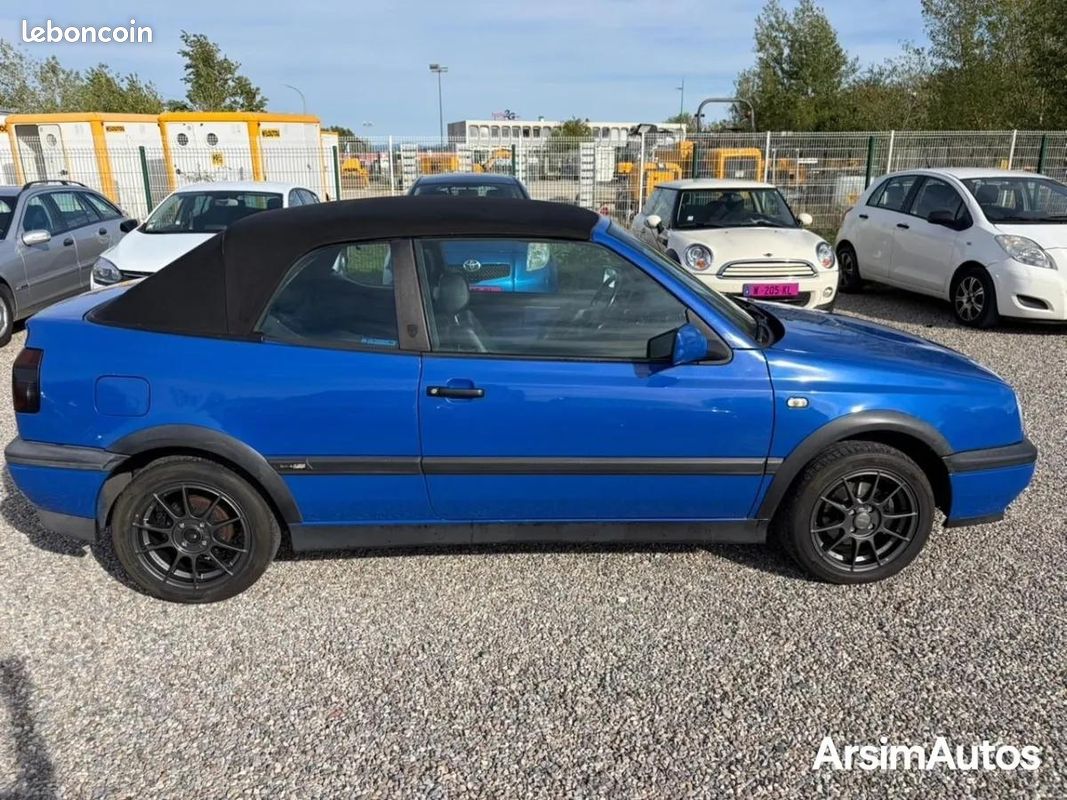 Volkswagen golf 3 cabriolet 1.6 edition karmann (image 9)