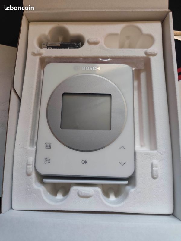 Thermostat d'ambiance sans fil + Module radio chaudière Bosch / ELM (image 1)