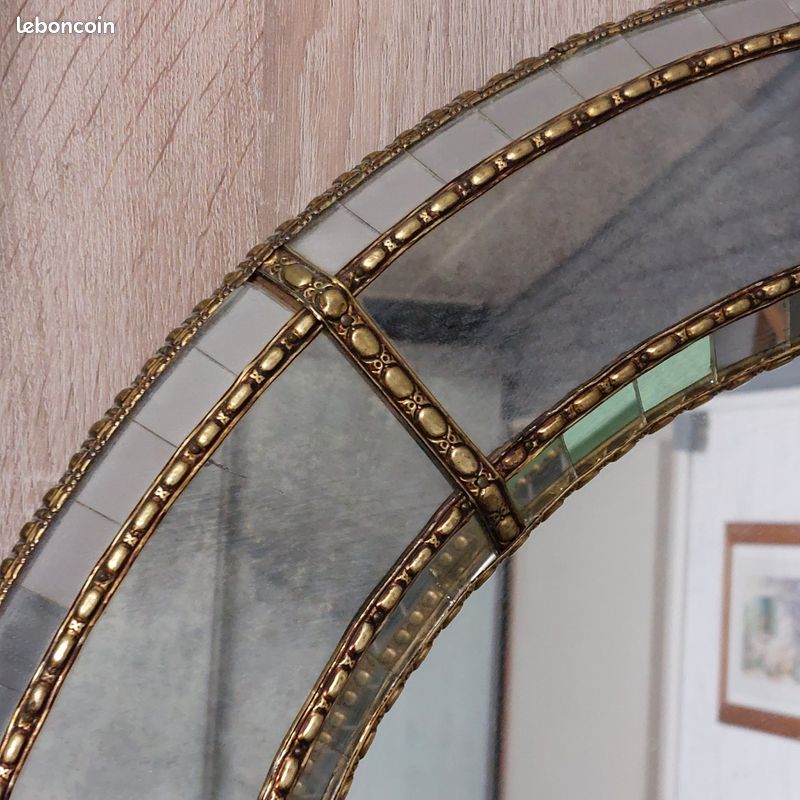 Superbe miroir ancien 114x65 (image 3)