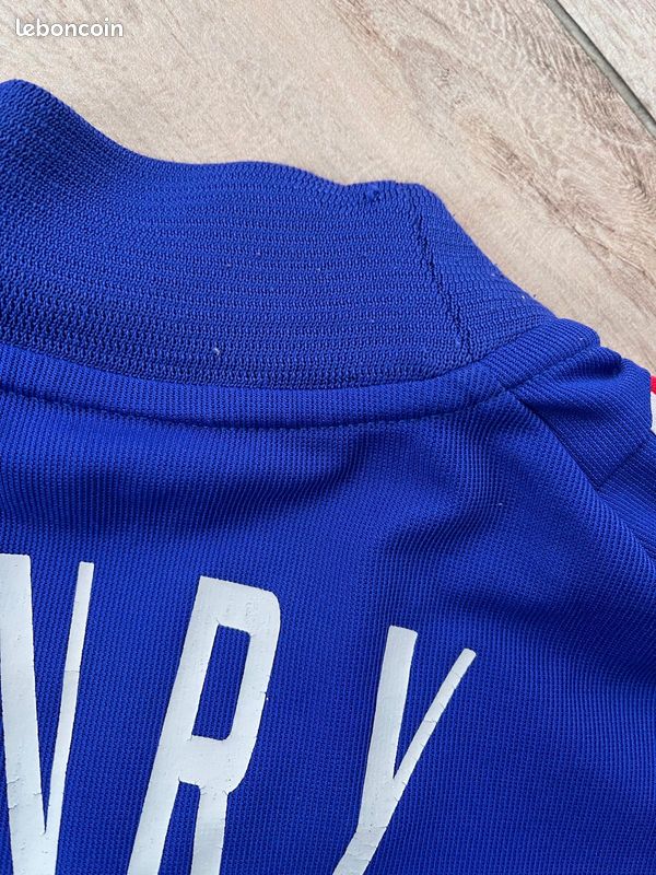 Maillot Thierry Henry floqué | Arsenal & France (Vintage