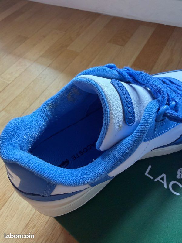 Chaussures Lacoste bleu 37 (image 6)
