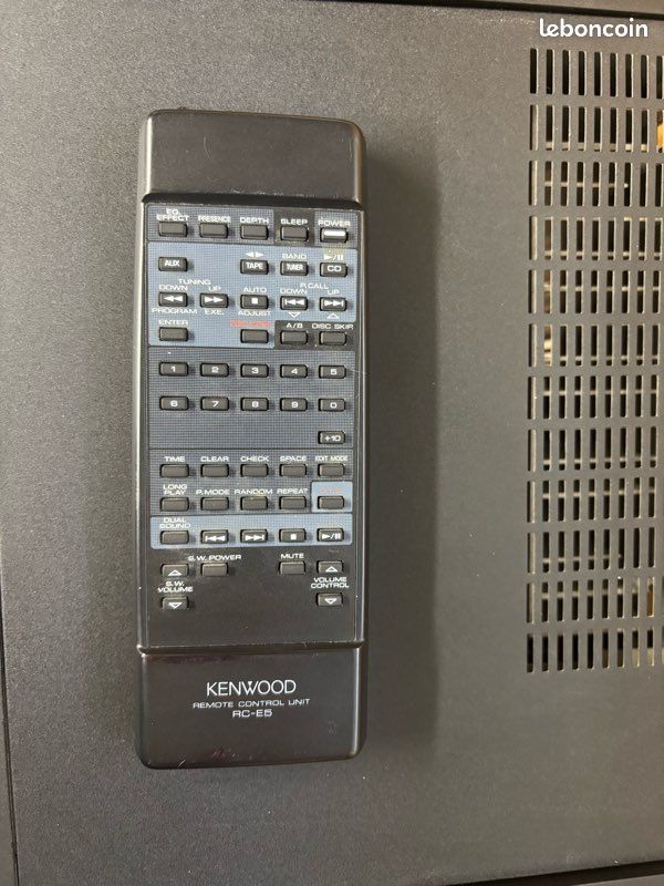 Kenwood Micro chaîne M515 - noir Télécommande - Type: Télécommande