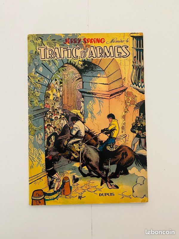 BD Jerry Spring - 4. Trafic d’armes - EO 1957 (image 1)