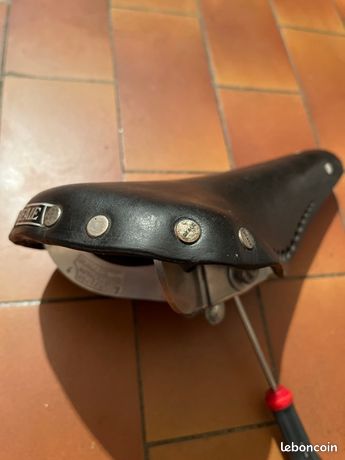 Selle De Vélo Randonneuse Idéale TB 63 Record - Occasion