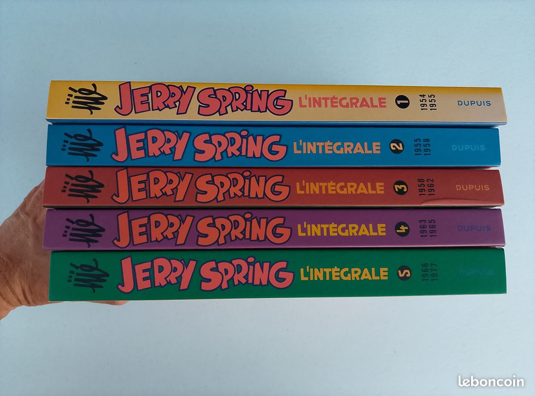 BD JERRY SPRING - Intégrales 1 à 5 - Complet (image 3)