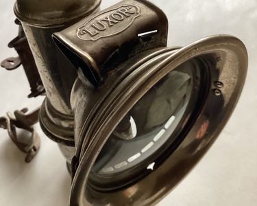 Lampe de vélo/moto a acétylene LUXOR parfait état