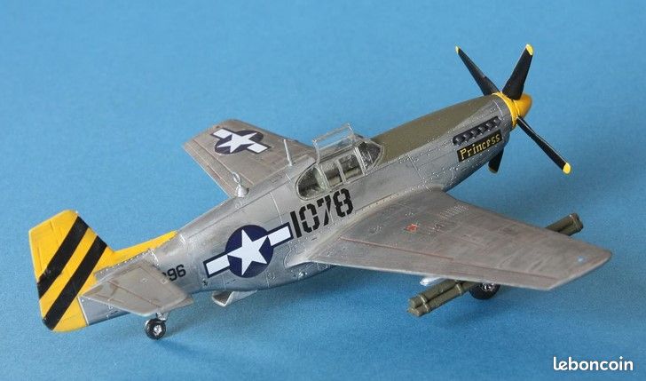 Maquette avion ACADEMY 1616 P-51C Mustang 1/72 - Modélisme