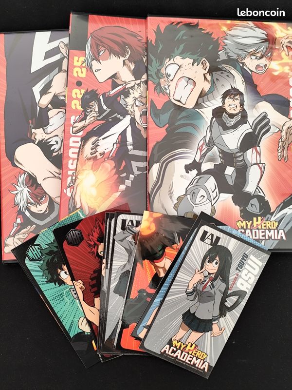 Lot coffrets DVD My hero Academia (image 8)