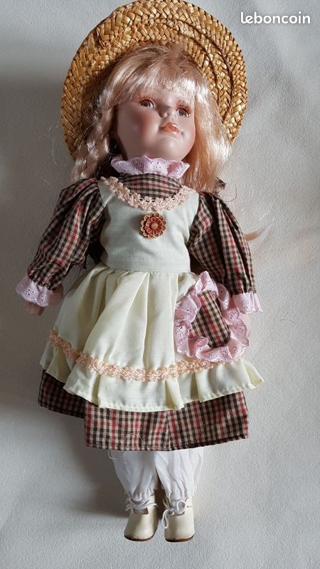 Poupée ancienne petite fille (image 1)