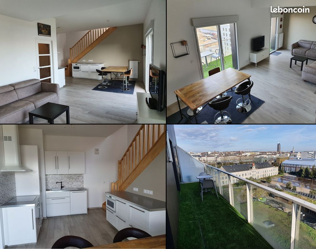Appartement 2 pièces 70 m² · à Nantes · 70 m² · 1 290 €