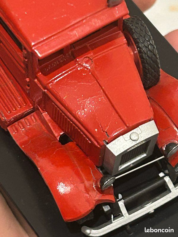 Camion De Pompier Omo - Échelle 1/43 - Fabrication Russe - Occasion