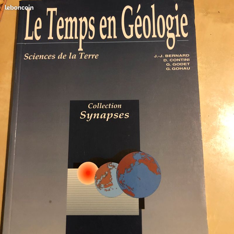 Livre Sciences de la Terre Le temps en géologie (image 1)
