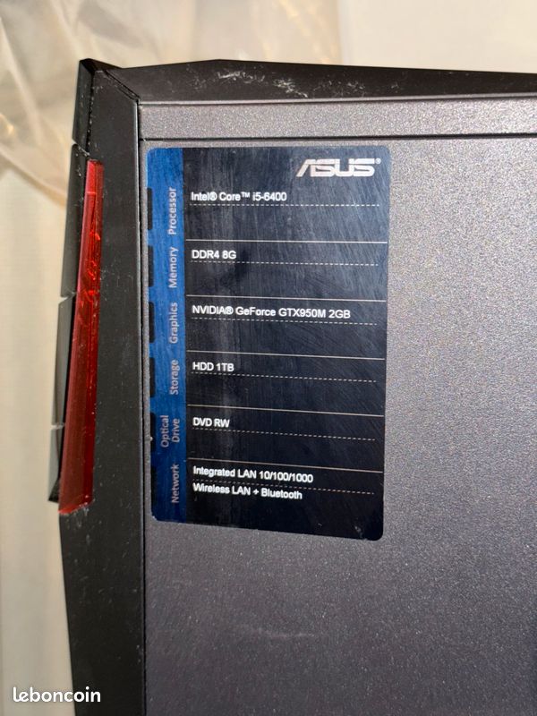 Asus G11CD-FR022T (image 2)