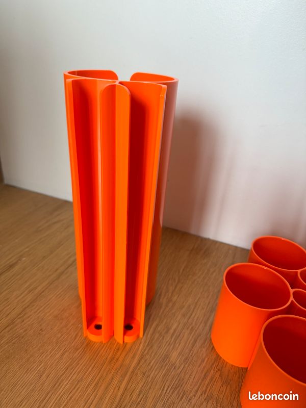 Service orangeade pichet et ses 6 verres assorties - Arts de la table Service orangeade pichet et ses 6 verres assorties - Arts de la table
