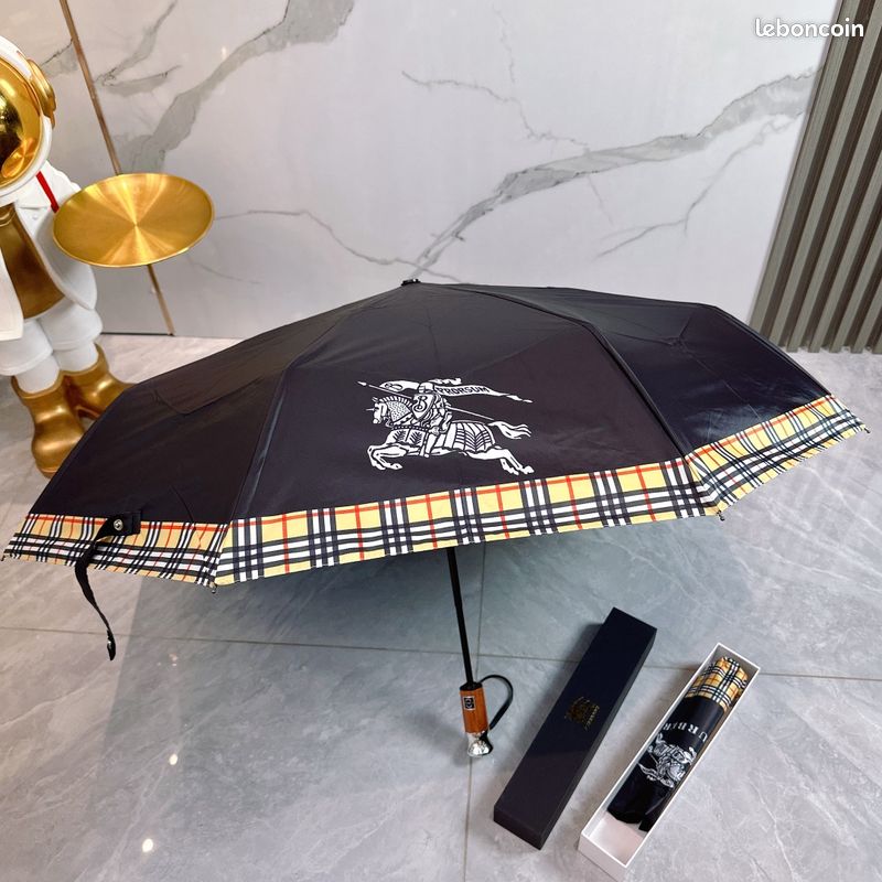 Parapluie pliant automatique Burberry (image 6)