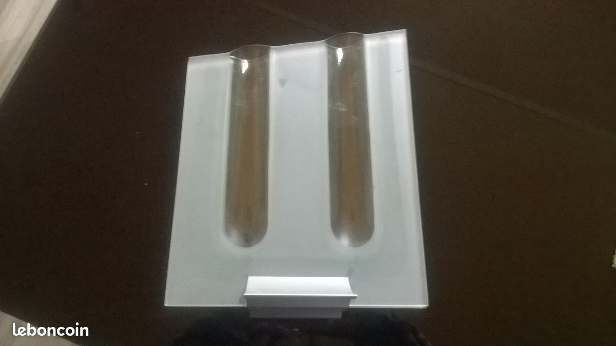 Vase rectangulaire extra plat en verre (image 3)