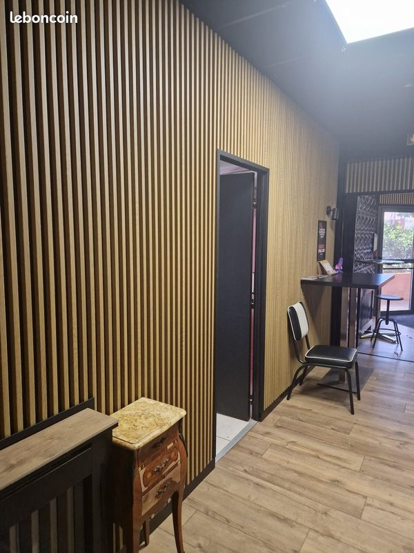 Parement tasseaux décoratif chêne clair 1,63m2 neuf prix imbattable (image 1)