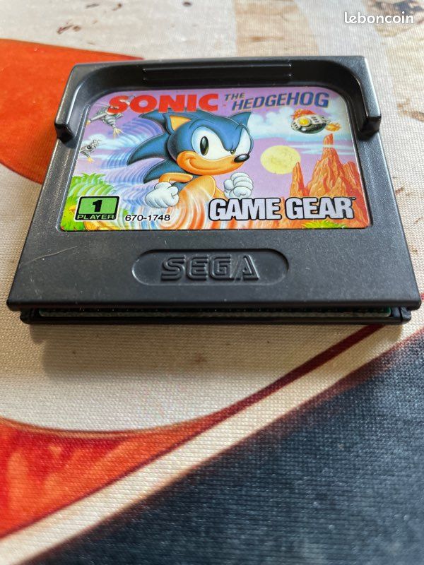 Jeu Sonic the Hedgehog pour Sega Game Gear (image 2)
